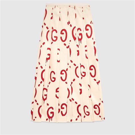 gucci disney skirt|gucci swan skirt.